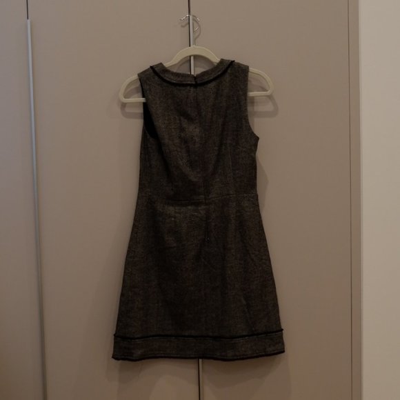 Banana Republic Herringbone Fringe Career Dress 4P - Picture 4 of 4